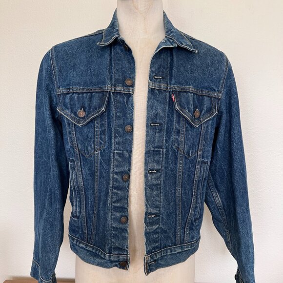 Levi’s 1980s Jacket-Trucker - Vintage - Size 44L- Denim